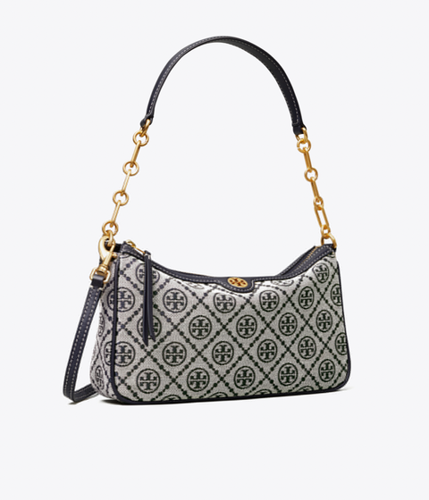 Tory Burch T Monogram Jacquard Chain Shoulder Bag – Luxe Paradise