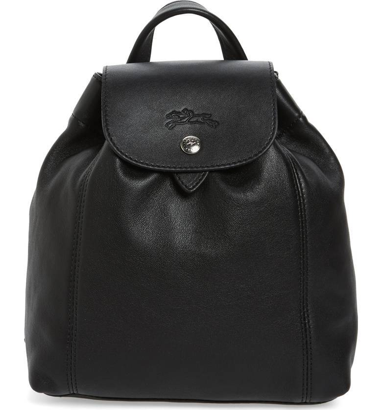 Longchamp Le Pliage Cuir Extra Small Leather Backpack