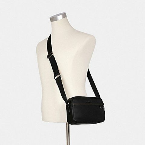 Coach C7222 Pennie Shoulder Bag 25 in Black Refined Pebble Leather
