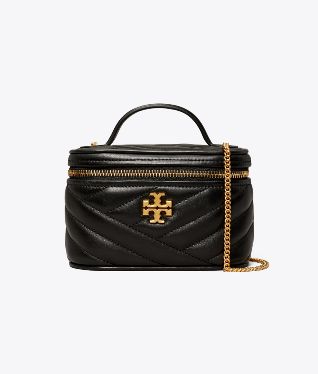 Tory Burch Kira Chevron Mini Vanity Case – Luxe Paradise