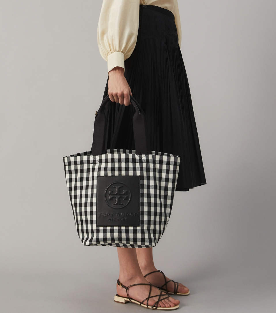 small square tote bag