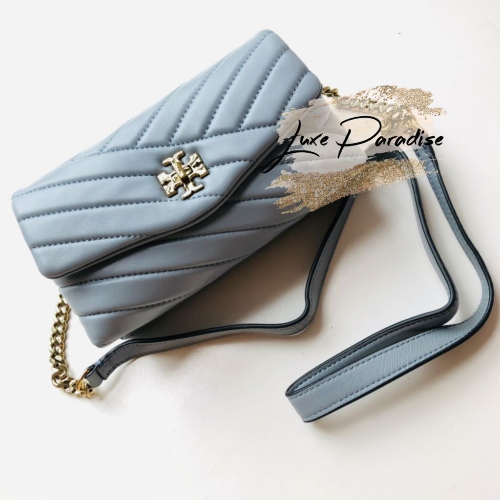 Tory Burch Kira Chevron Chain Crossbody – Luxe Paradise