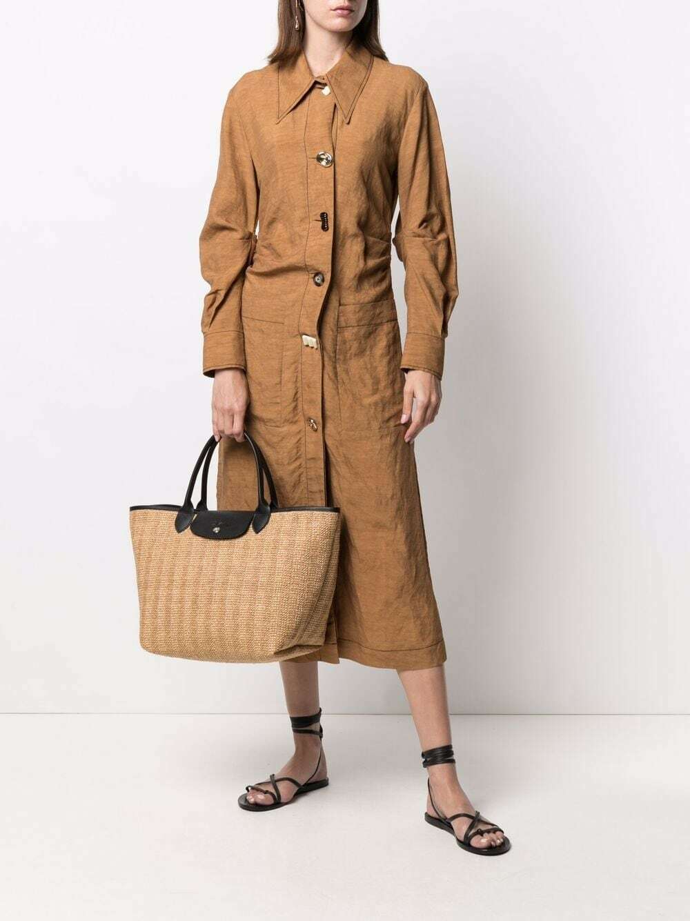 longchamp straw bag
