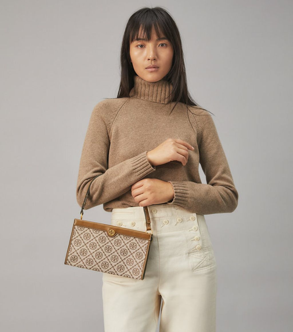 tory burch monogram jacquard