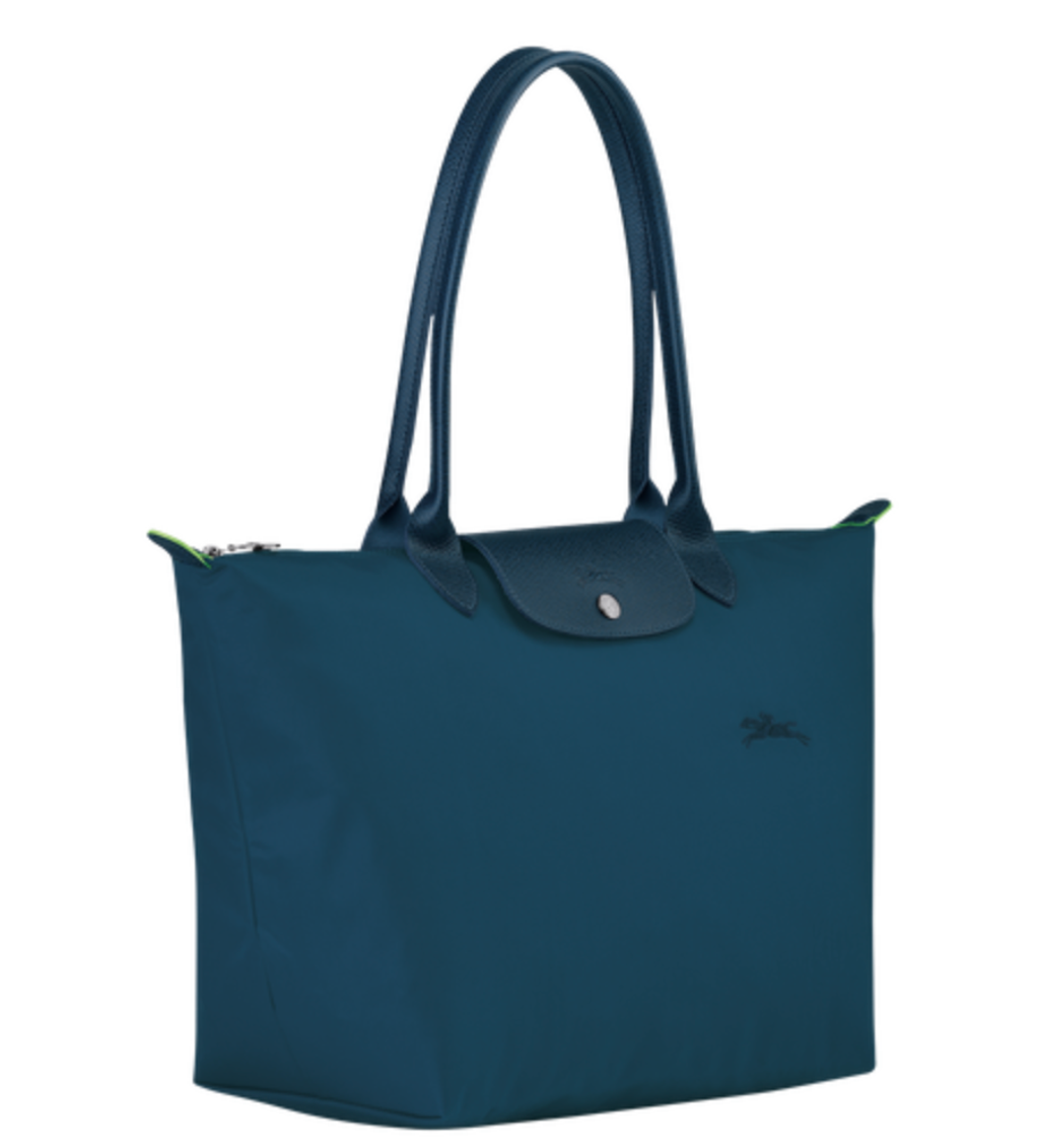 Longchamp Le Pliage Green Small Shoulder Tote - Sky Blue – Kith