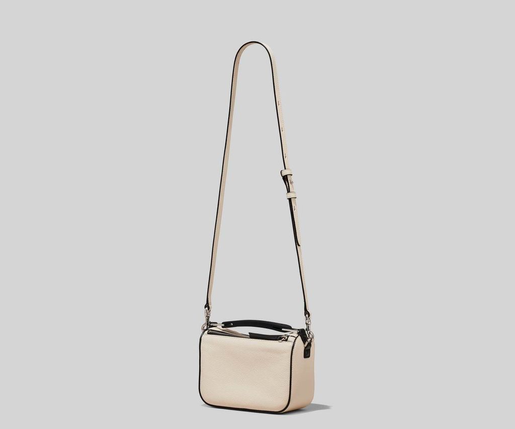 Mini Softbox of Marc Jacobs - Small ivory and black bag with