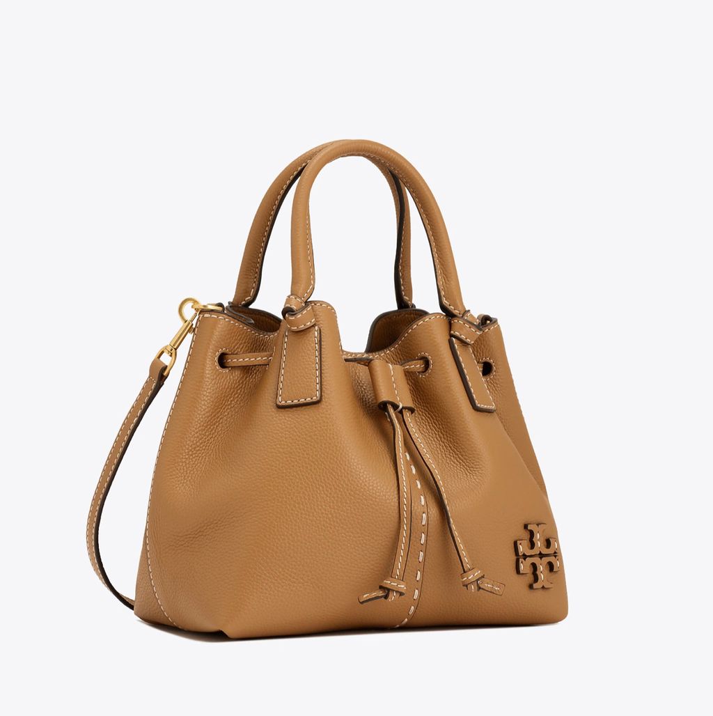 Tory Burch McGraw Small Drawstring Satchel – Luxe Paradise