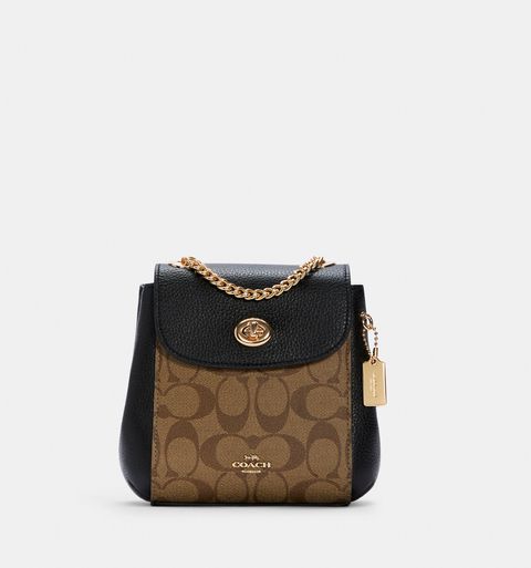 Coach Mini Bennett Satchel In Signature Canvas F32203 – Luxe Paradise