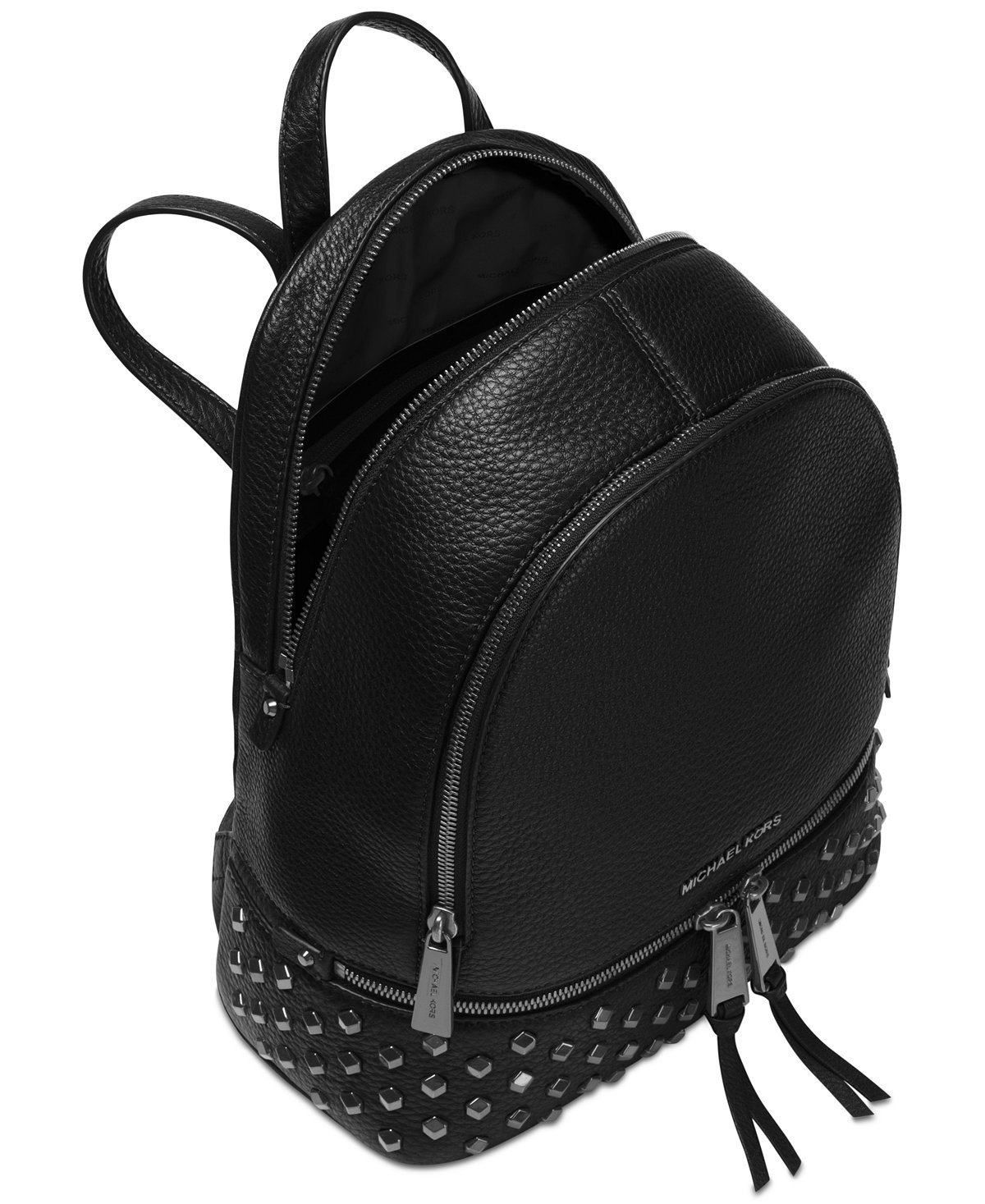 Michael Kors Rhea Zip Medium Stud Backpack - Luxe Paradise