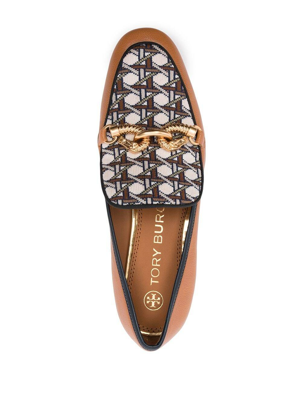 tory burch leopard loafers