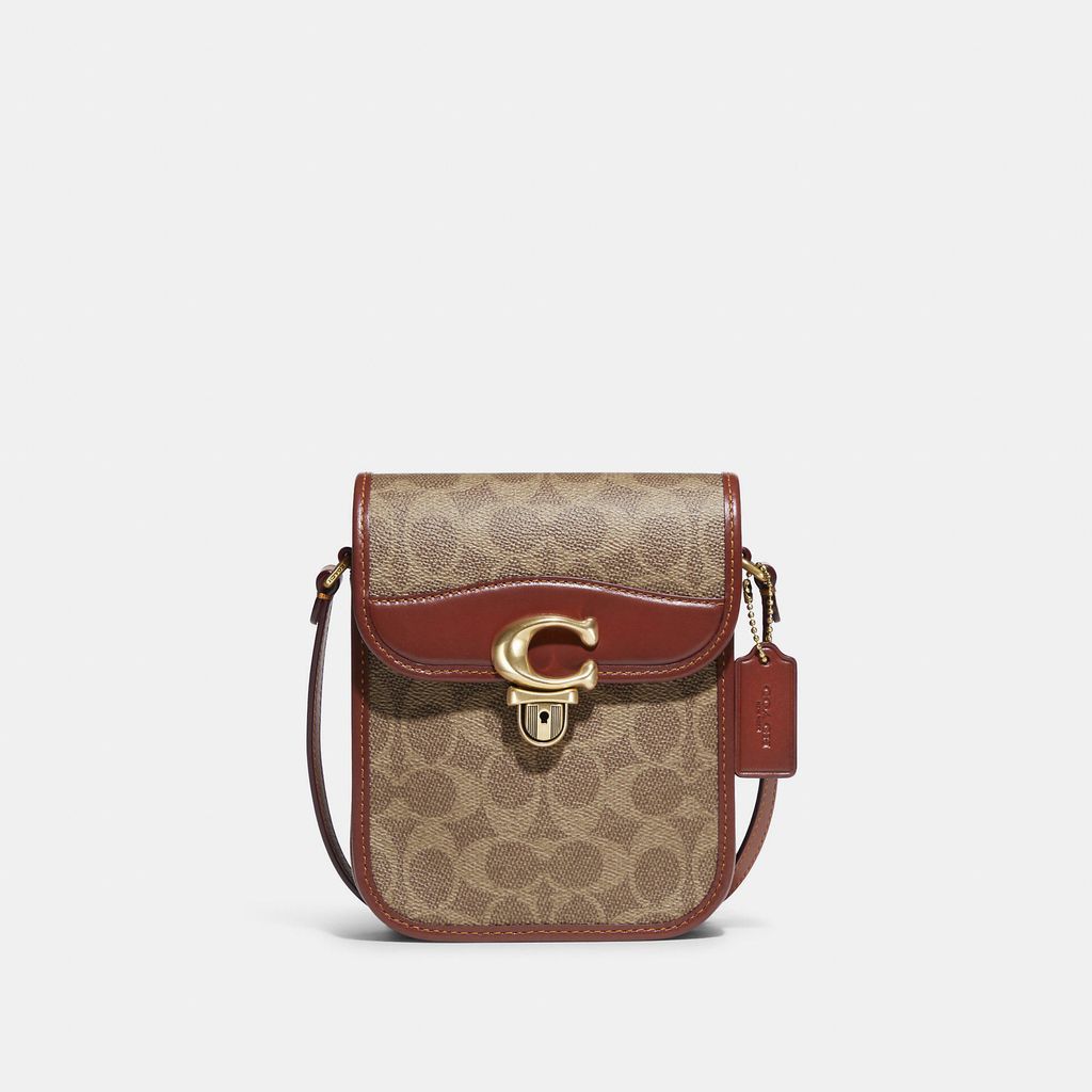 Coach Mini Rowan Satchel In Blocked Signature Canvas CH160 – Luxe Paradise