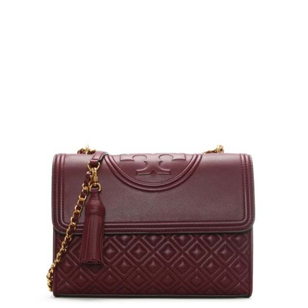 Tory Burch Fleming Crossbody Bag In Brown