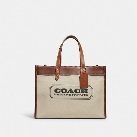 Coach Field Tote 30 With Batch C8459