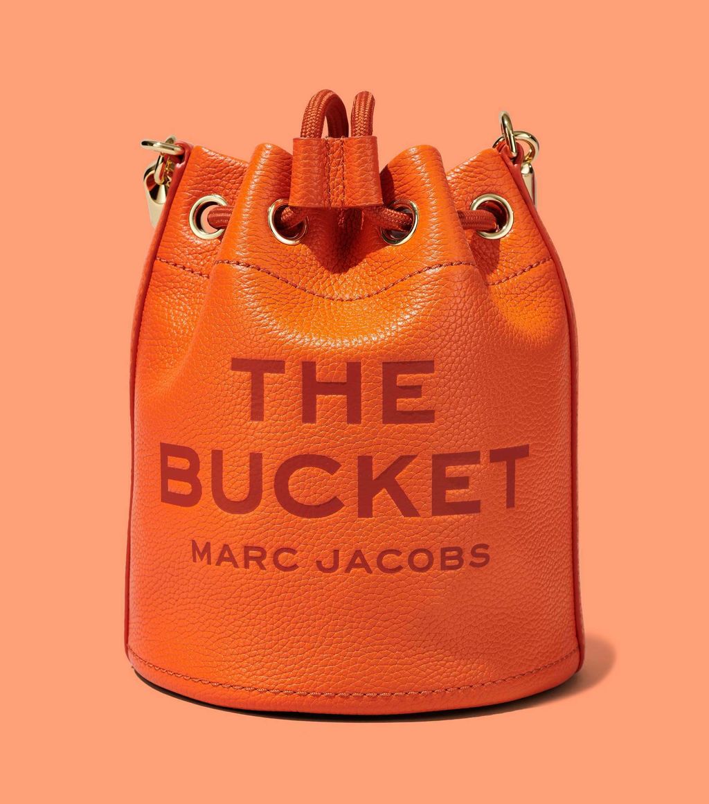 Marc Jacobs Leather Buckets in Red