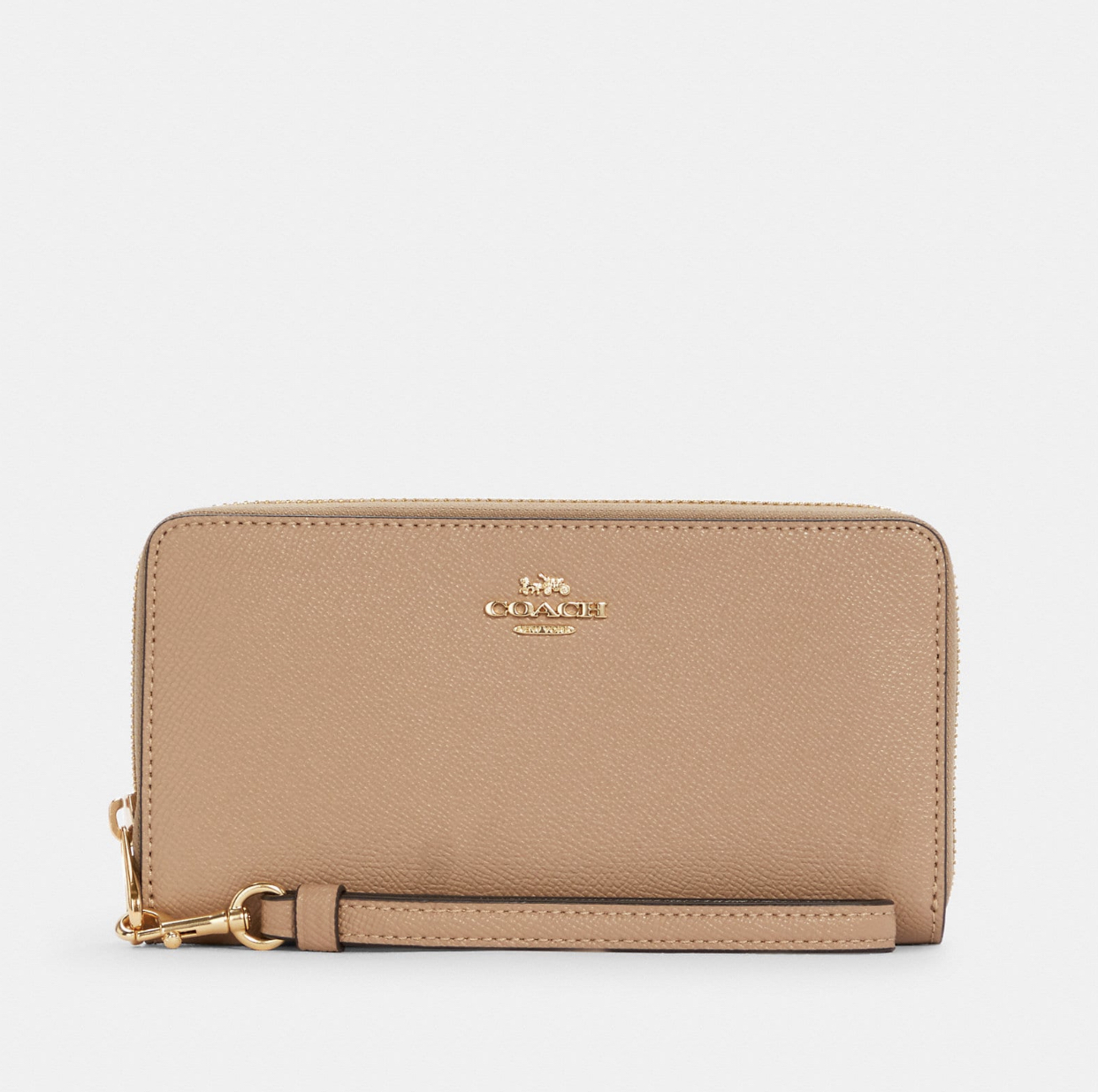 Coach wallet deals zip around