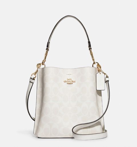 Coach Mollie Bucket Bag 22 In Signature Canvas CA582 – Luxe Paradise