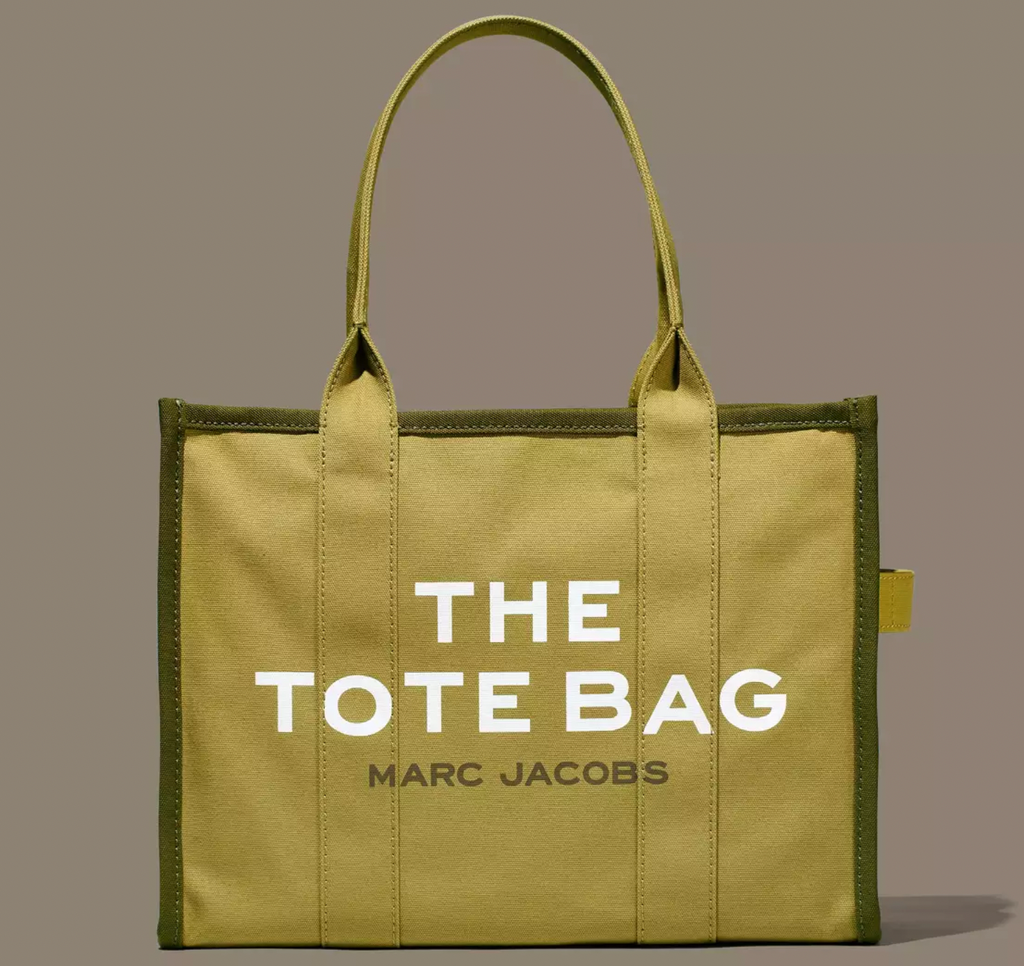 The Large Tote Bag - Marc Jacobs - Slate Green - Cotton