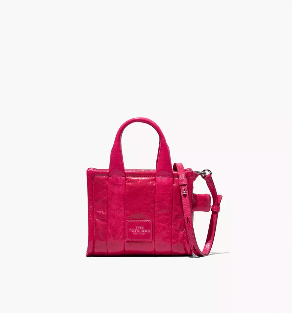 Marc Jacobs The Shiny Crinkle Micro Tote – Luxe Paradise
