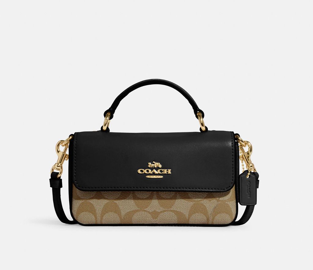 Coach top handle crossbody sale