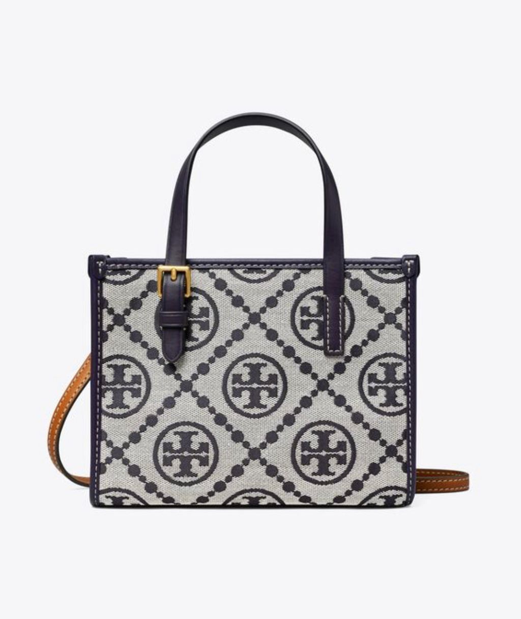 Tory Burch Mini T Monogram Tote – Luxe Paradise