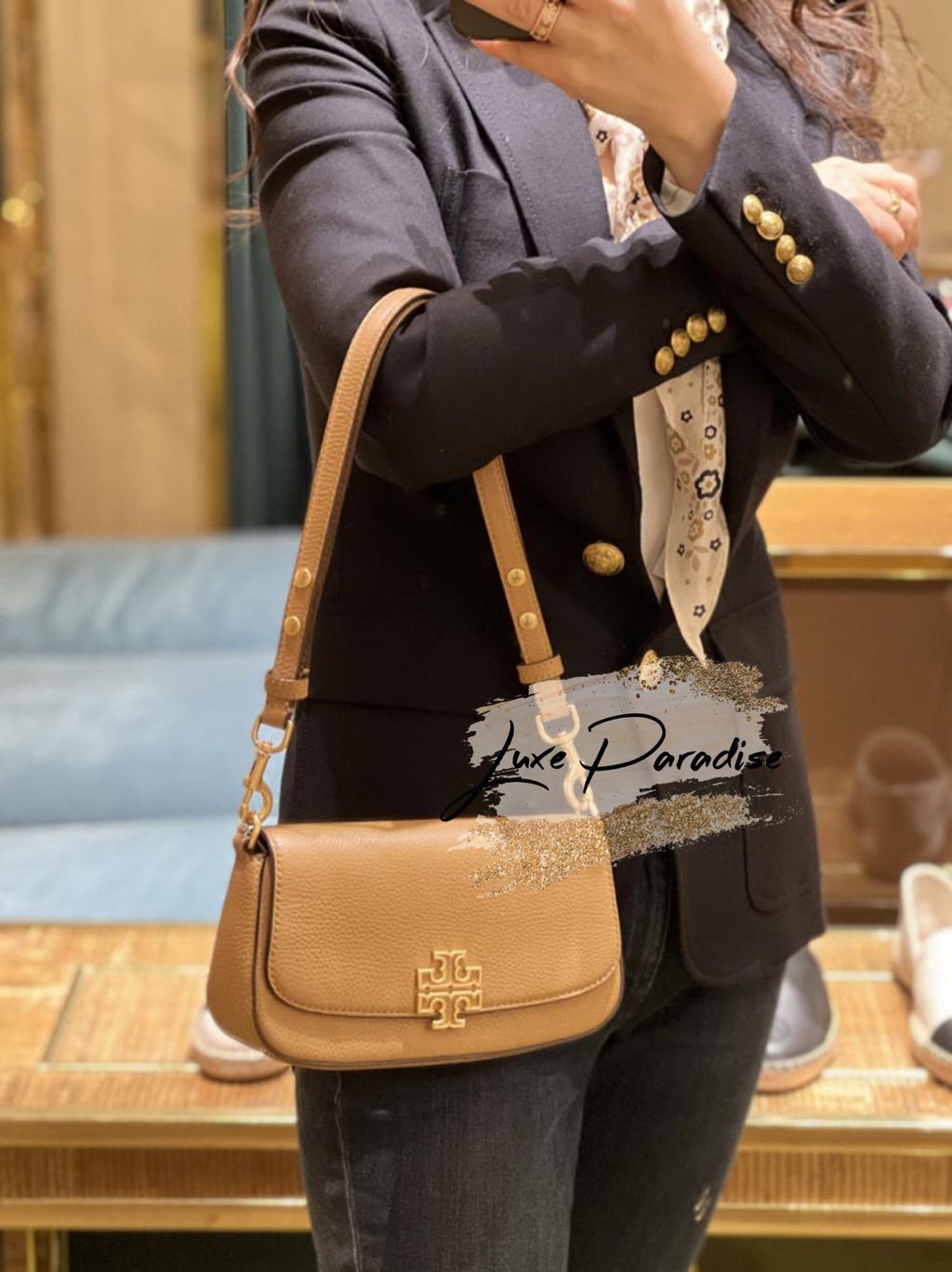 Tory Burch Britten Convertible Crossbody – Luxe Paradise Tory Burch Britten Convertible Crossbody – Luxe Paradise