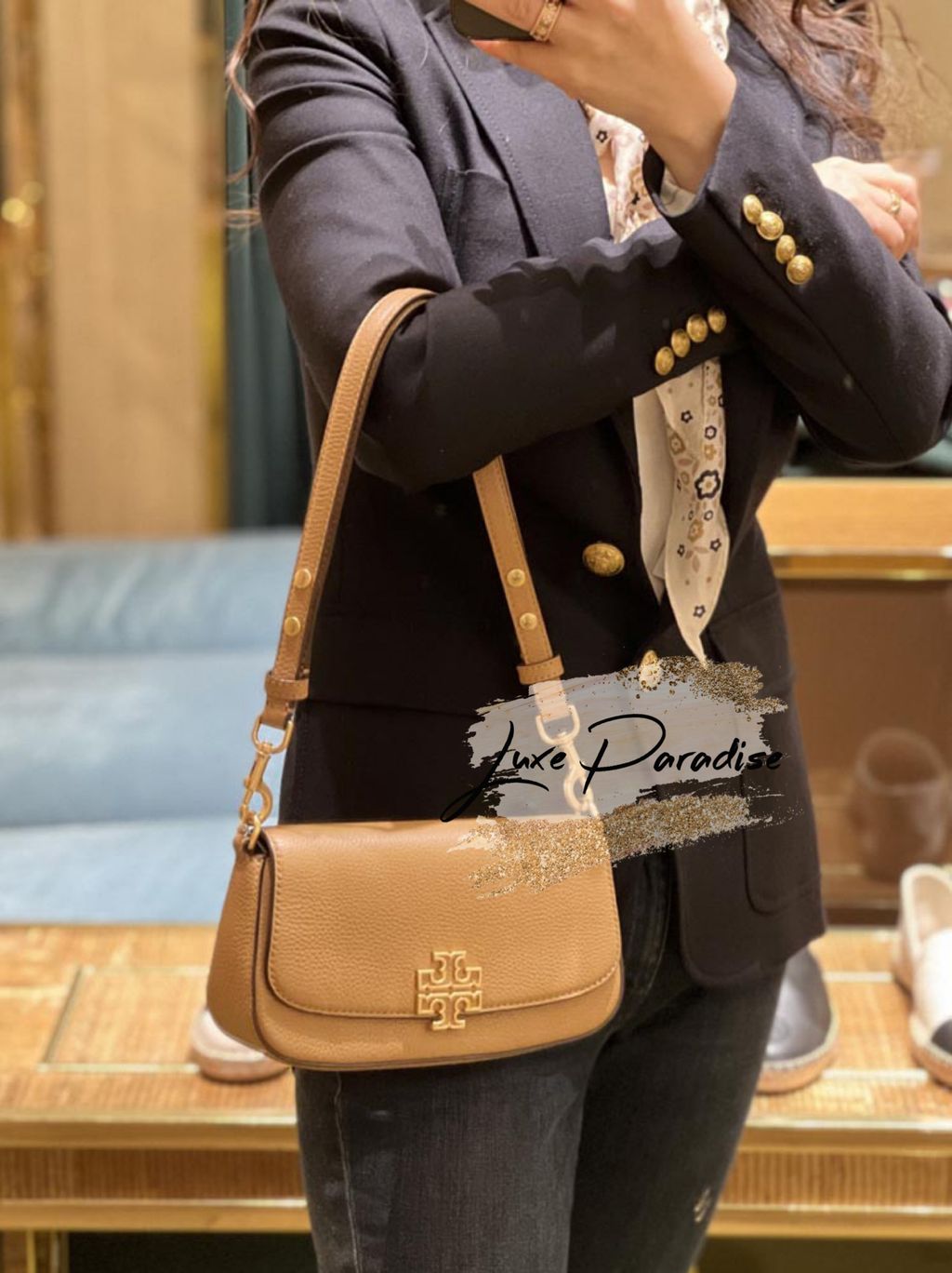 Tory Burch Britten Convertible Crossbody – Luxe Paradise