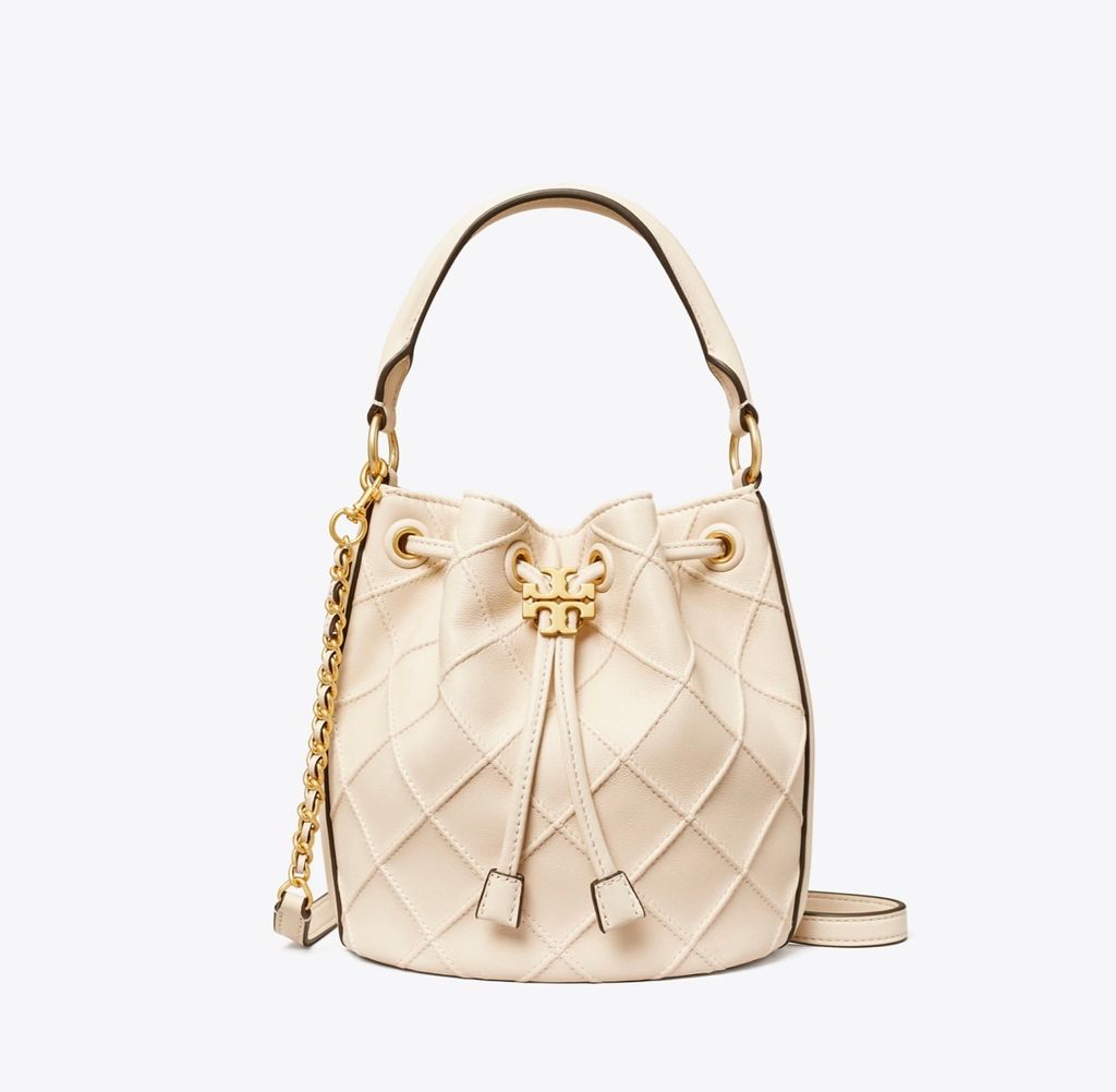 Tory Burch Small Fleming Soft Bucket Bag – Luxe Paradise