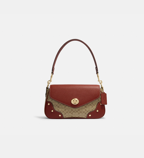 Tory Burch T Monogram Jacquard Barrel Bag – Luxe Paradise