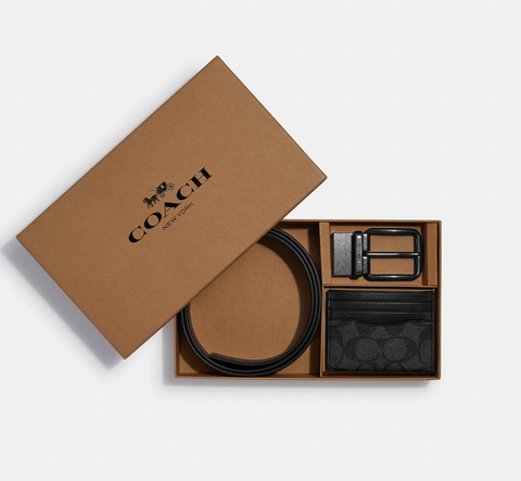 Coach Boxed Sculpted Signature Belt Buckle