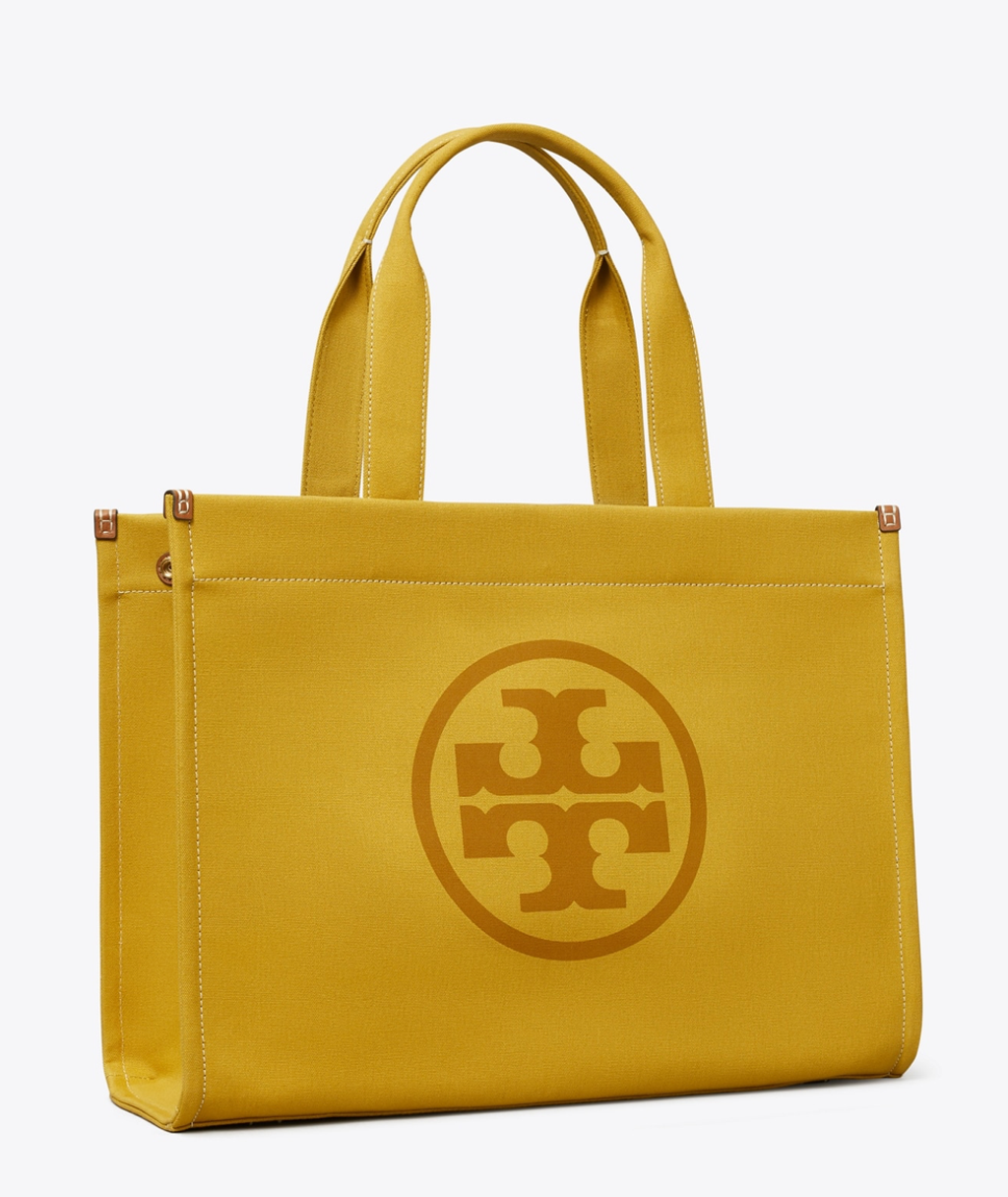 Tory Burch Ella Canvas Quadrant Tote Bag – Luxe Paradise