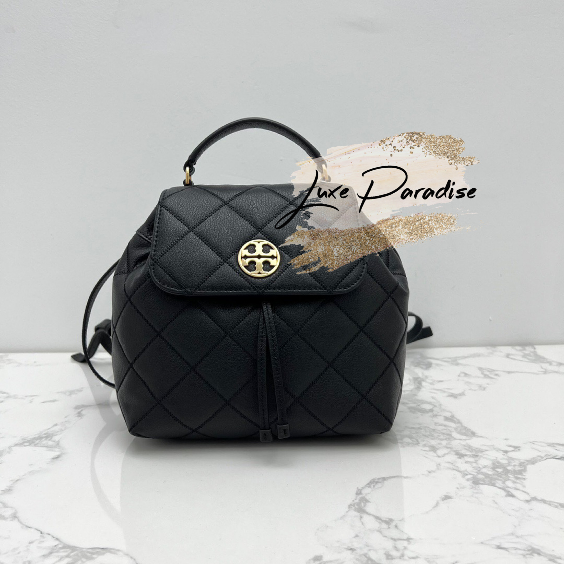Tory Burch Willa Backpack – Luxe Paradise Tory Burch Willa Backpack – Luxe Paradise