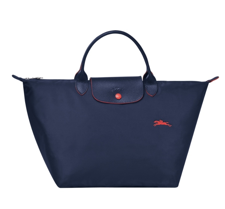 Longchamp Le Pliage Club Medium Size, Short Handle – Luxe Paradise