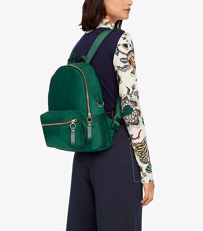 tilda printed zip backpack