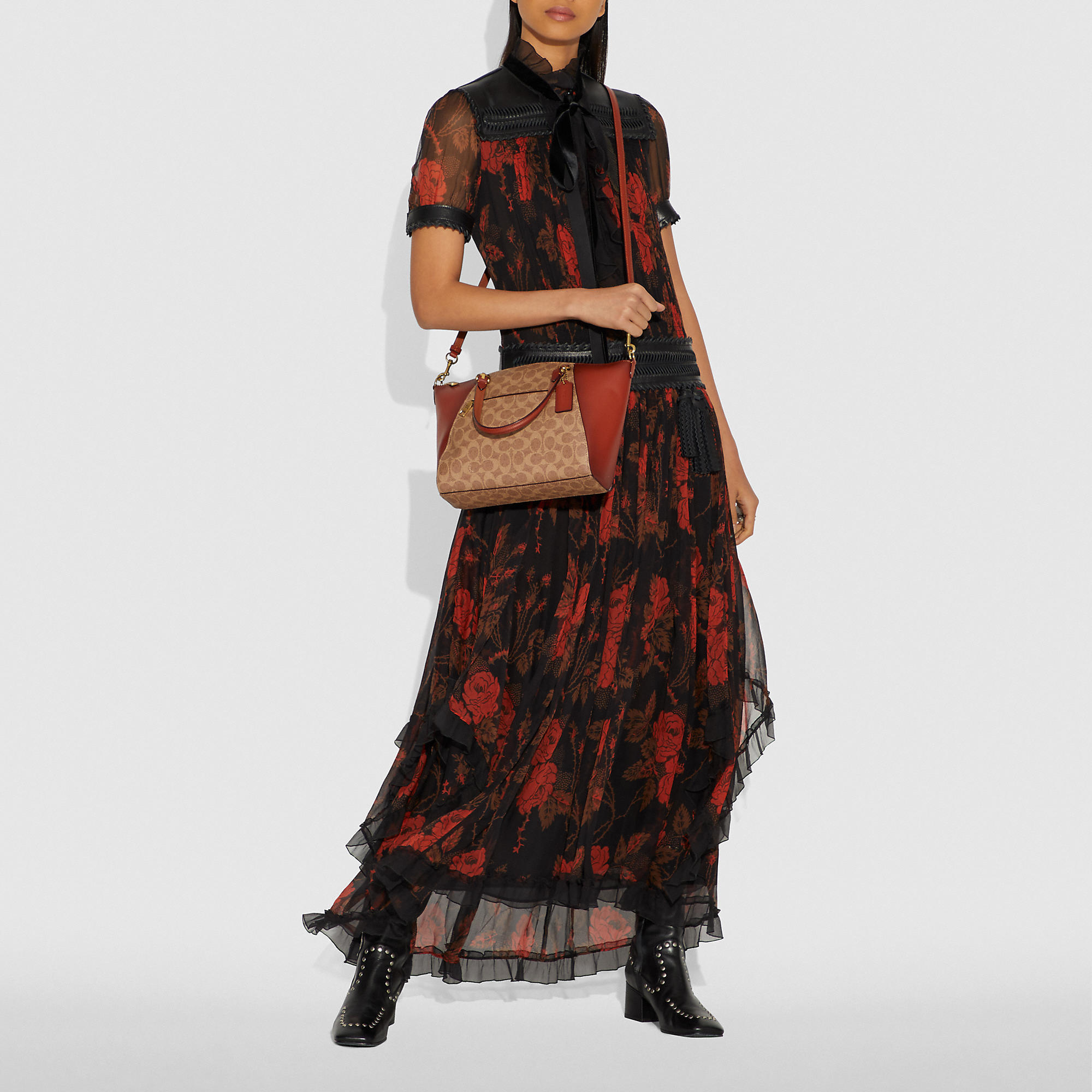 coach signature prairie satchel