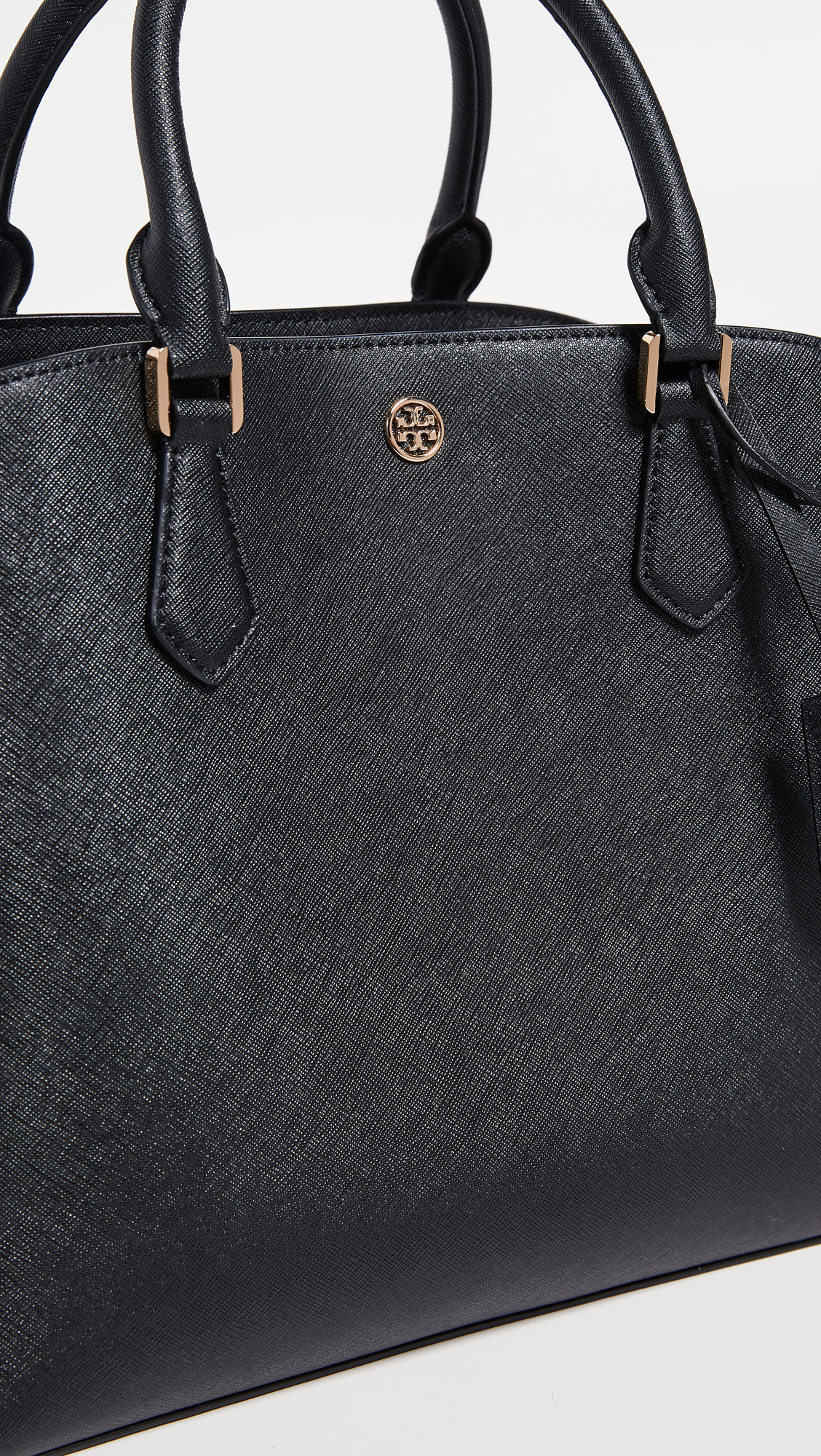 Tory Burch Robinson Medium Triple Compartment Tote – Luxe Tory Burch Robinson Medium Triple Compartment Tote – Luxe
