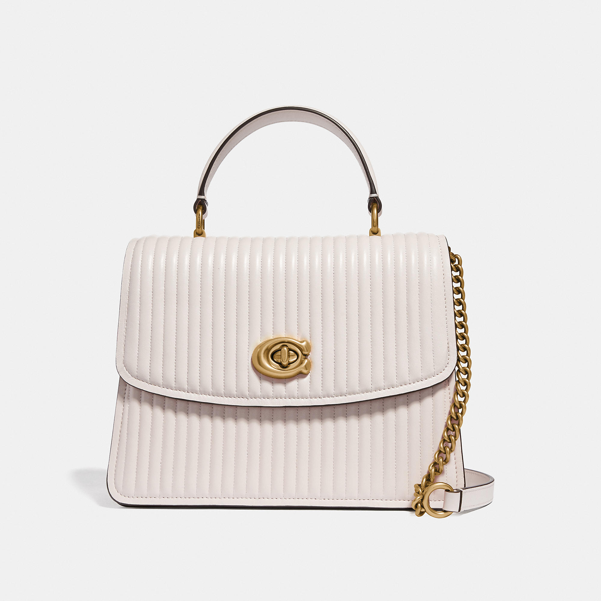 coach top handle parker