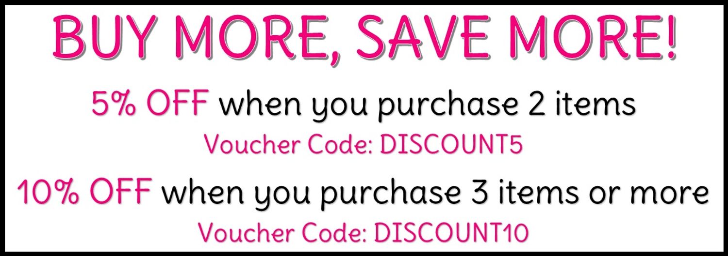 Buy More, Save More!