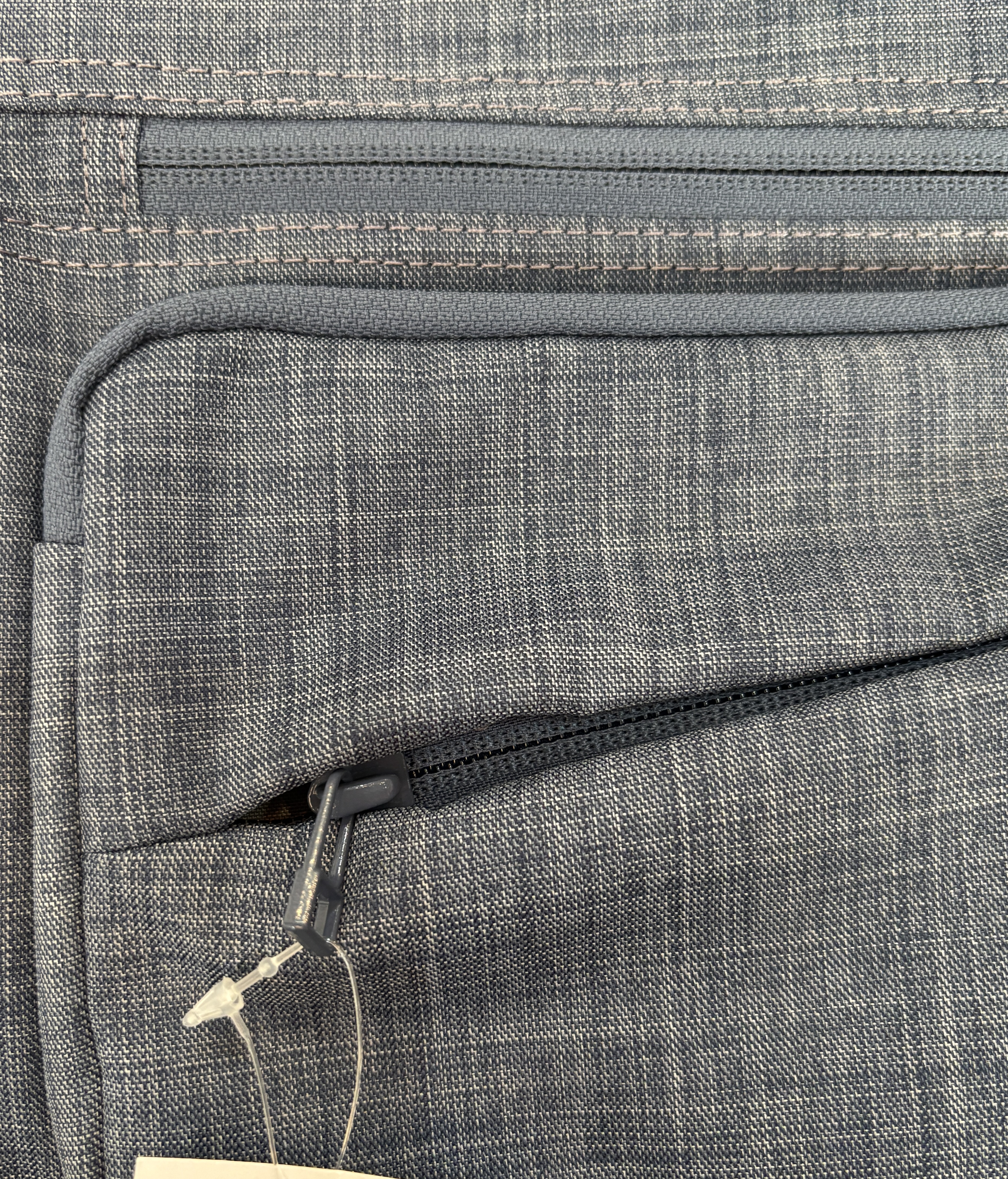 前口袋拉鍊方向車反