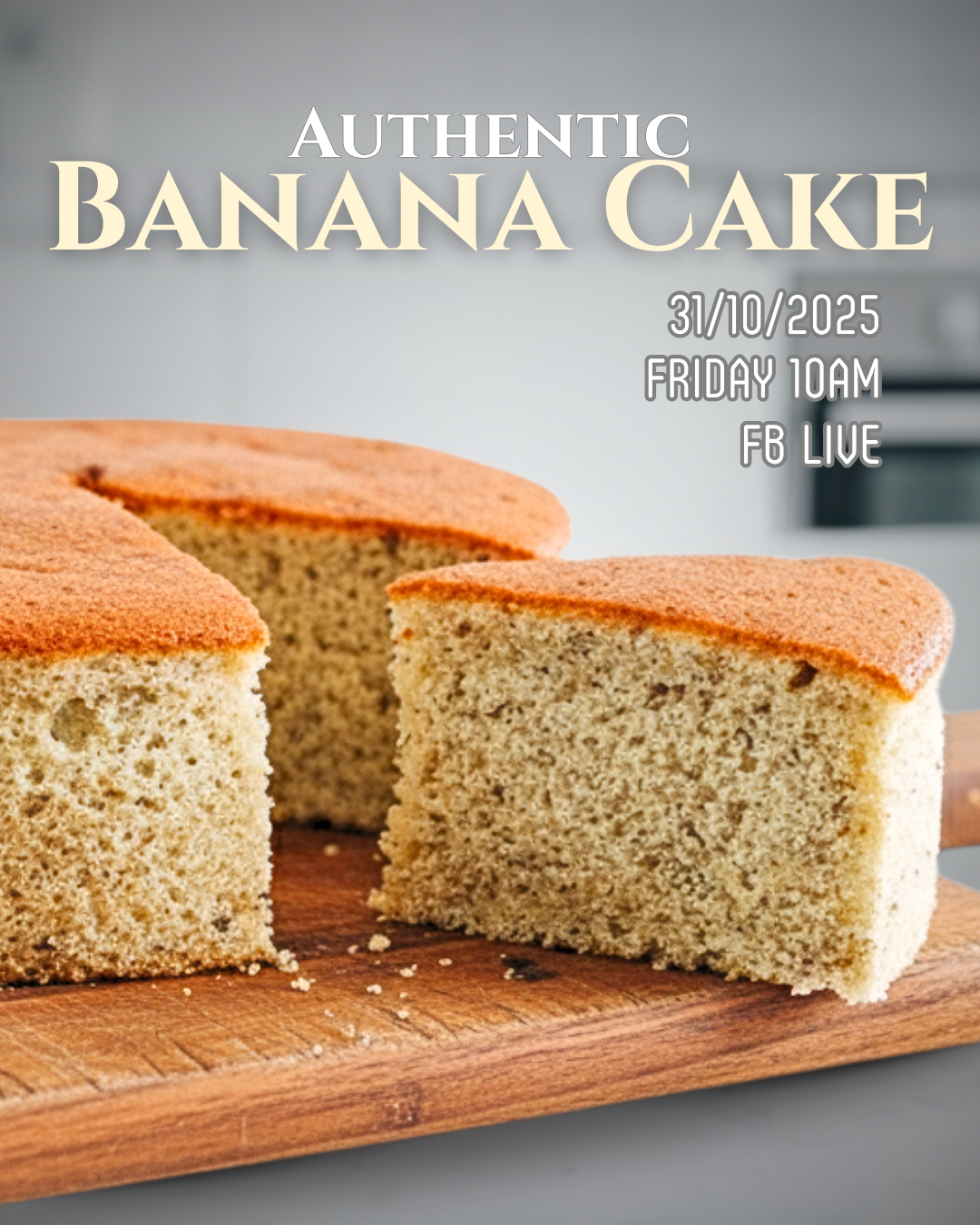 古早极致口感 Authentic Banana Cake 20251031