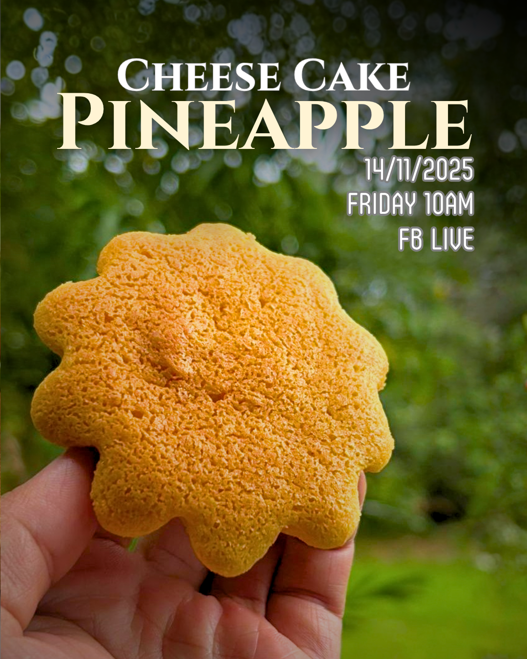 酸甜香芝年味 Pineapple Cheese Cake - 20251114