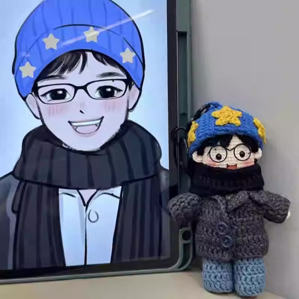 訂製手工針織玩偶 ｜來圖訂製｜生日禮物 情侶紀念 應援周邊