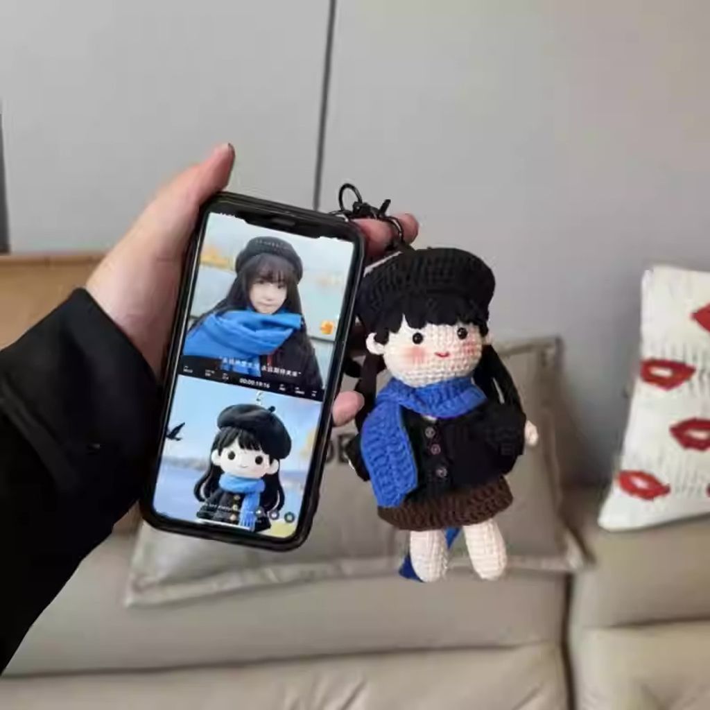 訂製手工針織玩偶 ｜來圖訂製｜生日禮物 情侶紀念 應援周邊