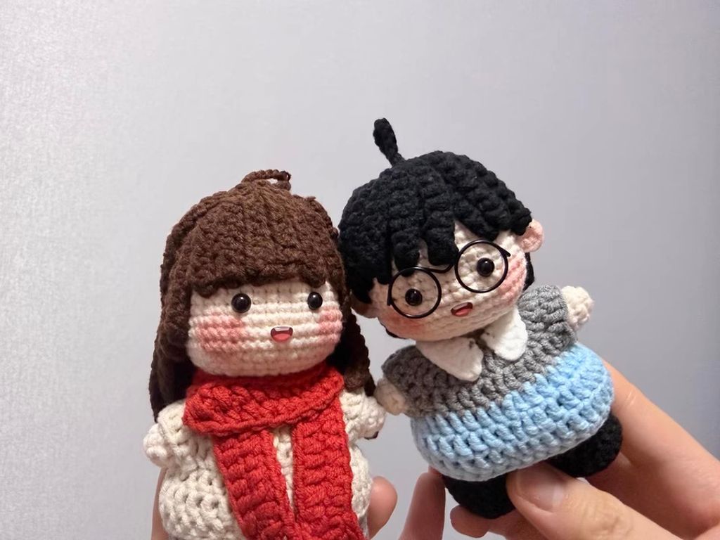 訂製手工針織玩偶 ｜來圖訂製｜生日禮物 情侶紀念 應援周邊