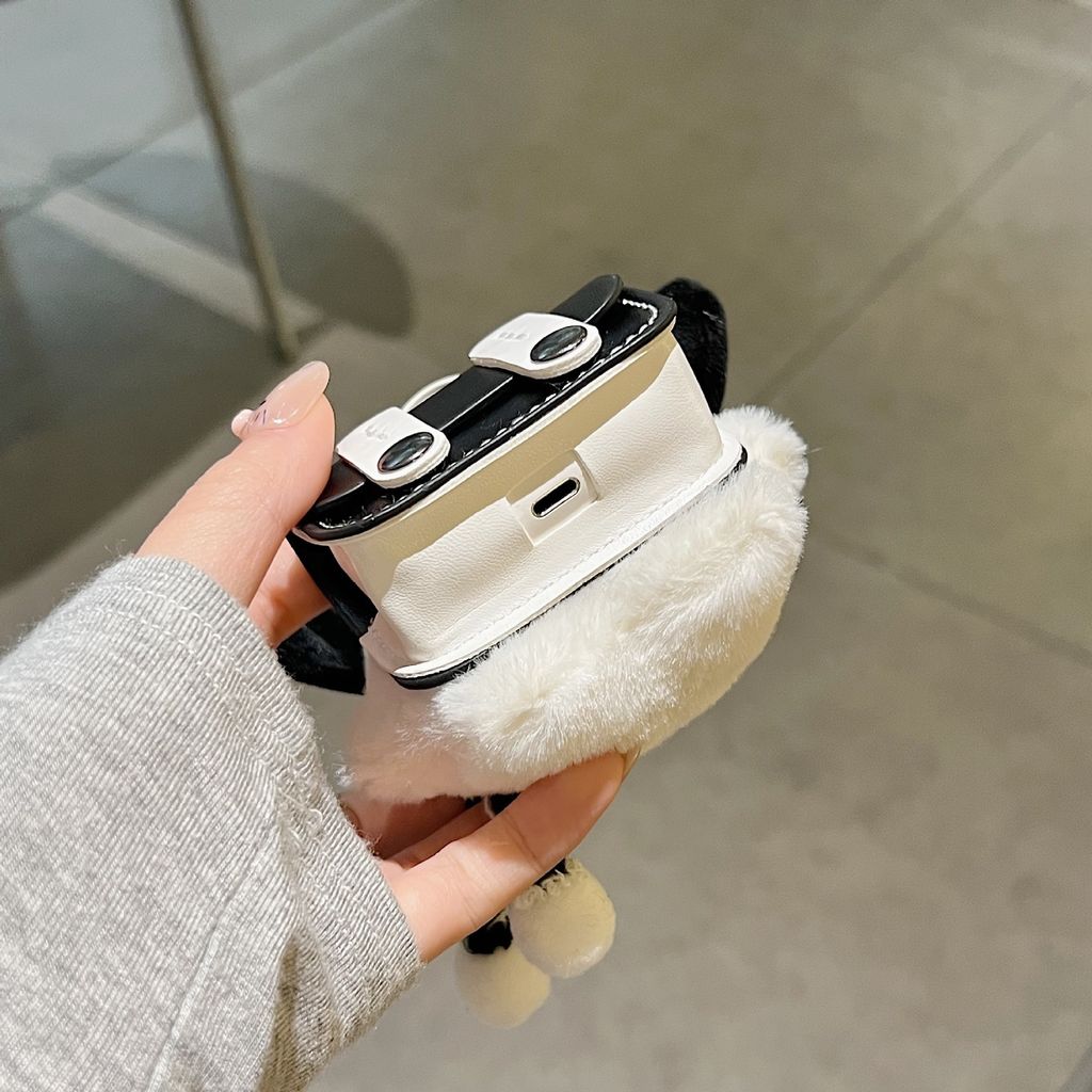 絨毛玩偶耳機包｜兩用吊飾 可拆卸耳機包｜企業贈品 文創商品 品牌贈禮