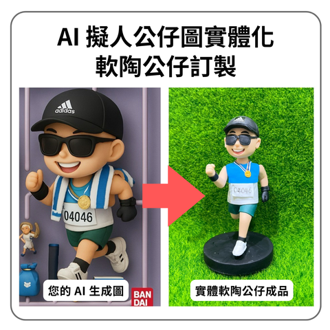 ai 擬人公仔 實體化