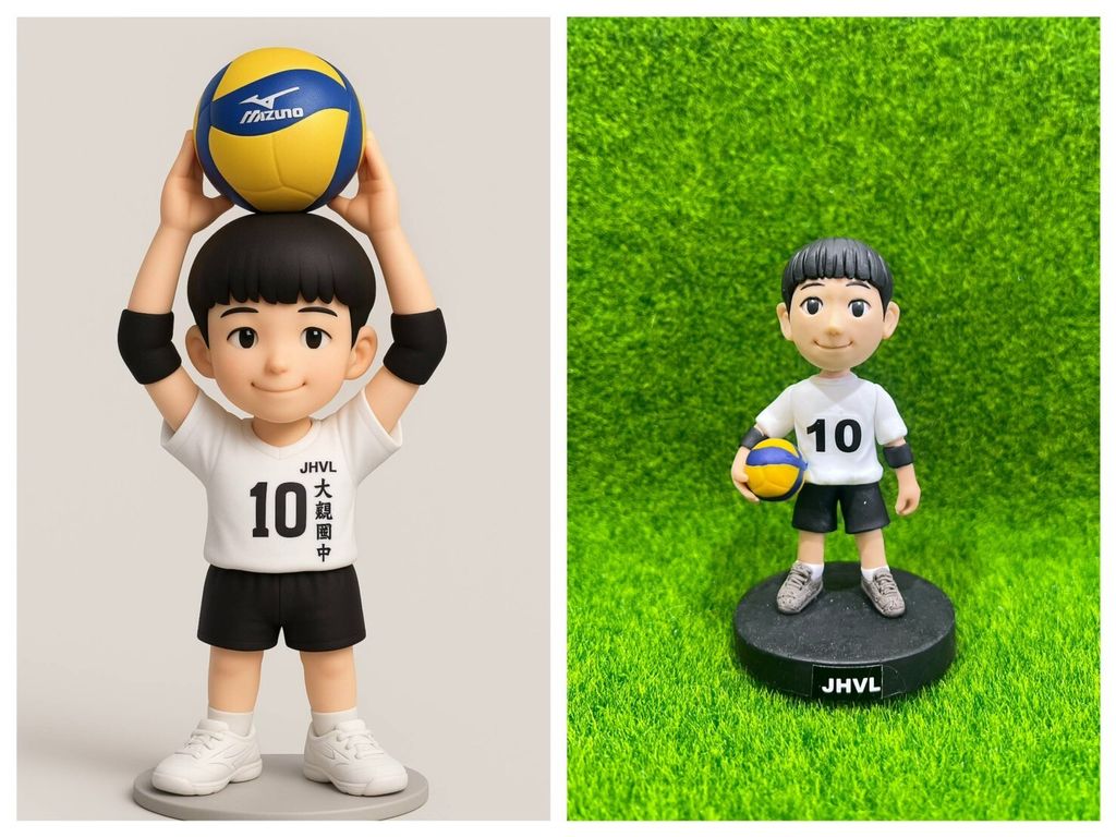 AI 擬人公仔圖 實體化訂作｜軟陶公仔訂製