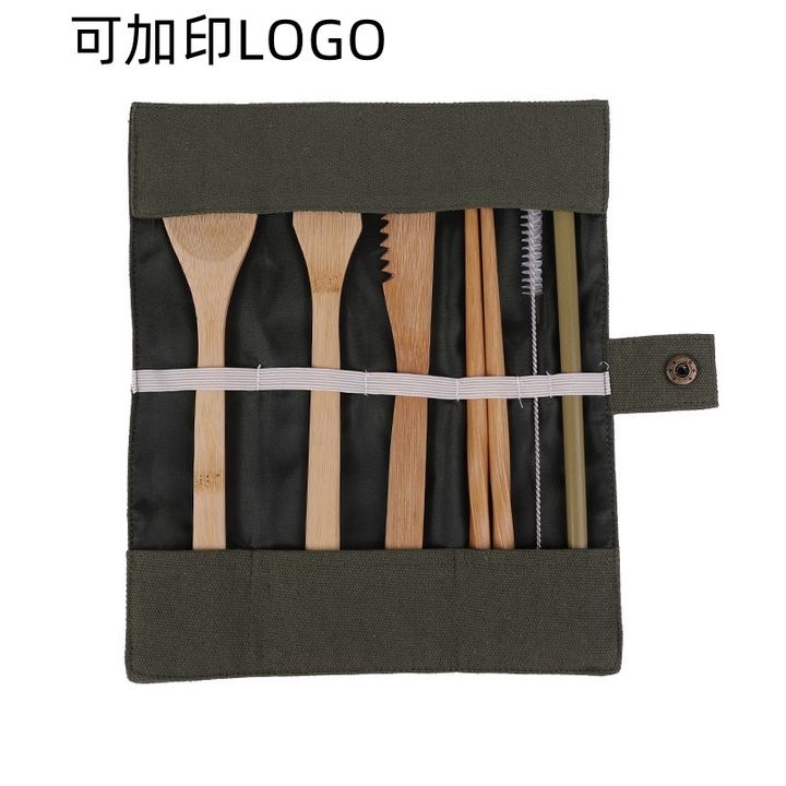 餐具 實木材質 六件套 客製印刷