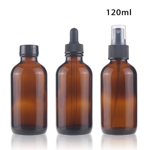120ML 精油瓶 棕色避光 噴霧