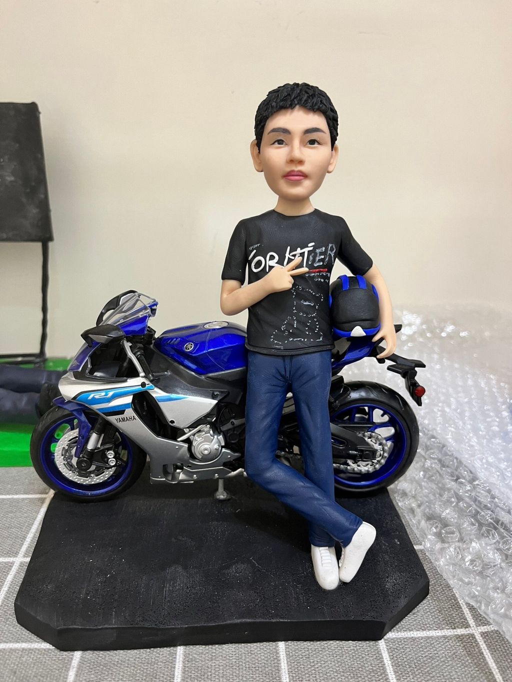 客製化真人公仔　軟陶蠟像　人物　場景　客製化禮品