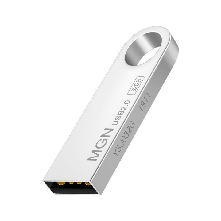 客製化 訂製 金屬隨身碟 USB 鑰匙圈 DTSE9 銀色 2.0